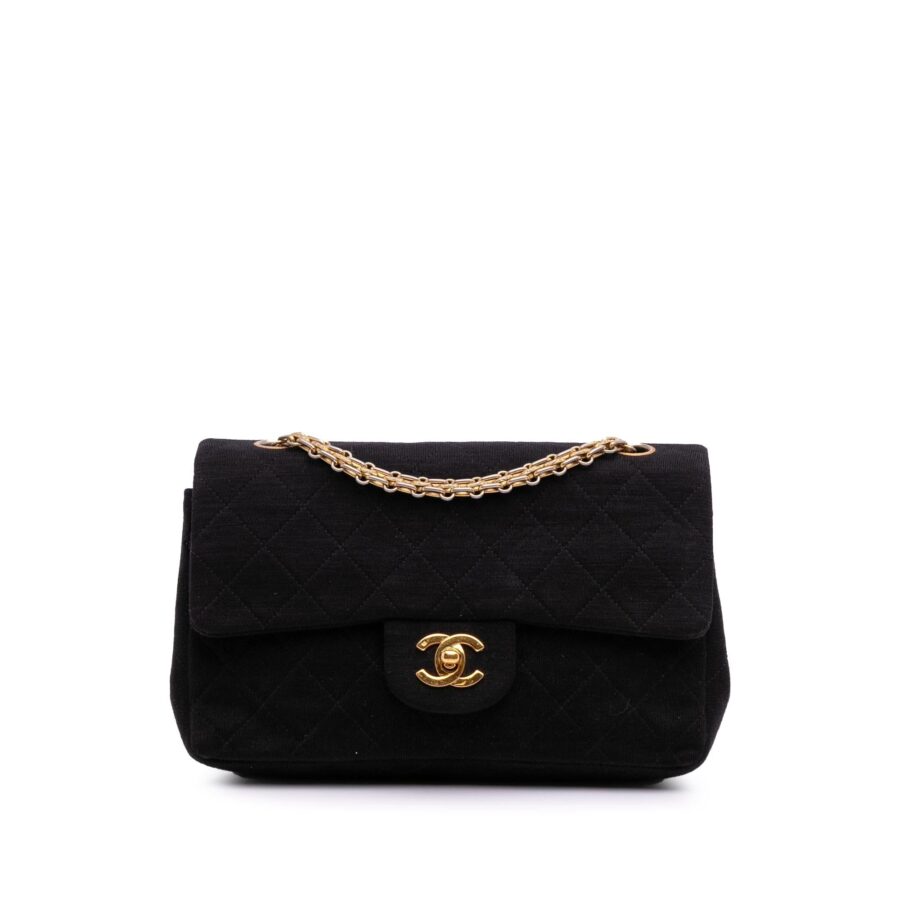 Chanel Small Classic Jersey Double Flap | Studio Nafay