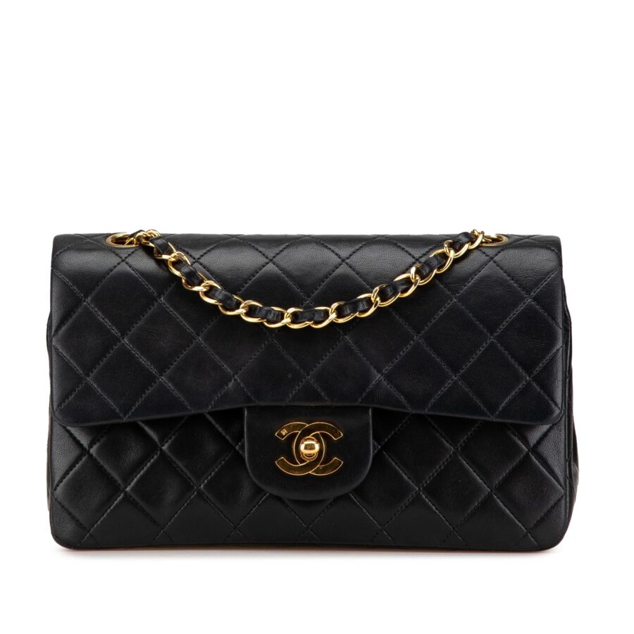 Chanel Small Classic Lambskin Double Flap Shoulder Bag | Studio Nafay