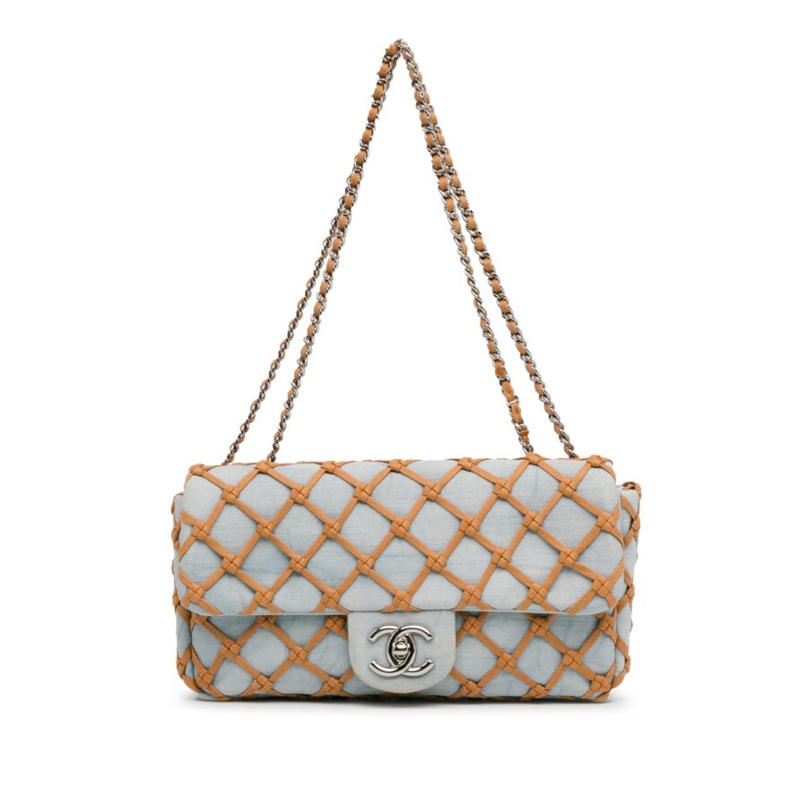 Chanel Small Canebiers Net Flap Shoulder Bag | Studio Nafay