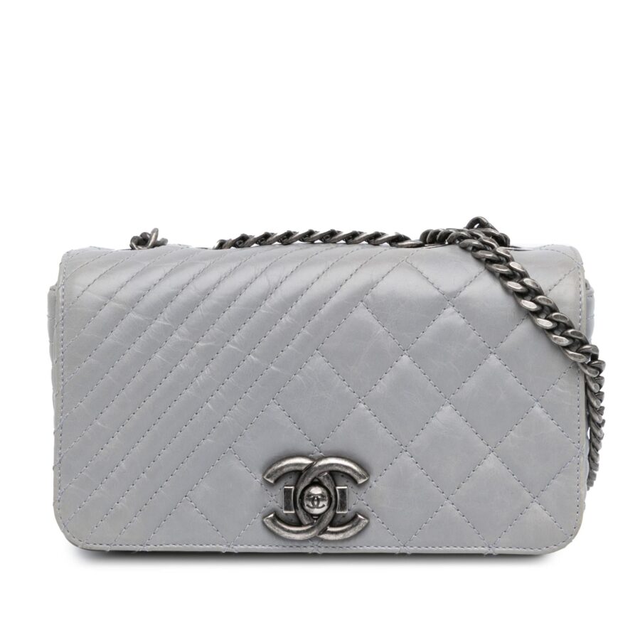 Chanel Small Glazed Calfskin Coco Boy Flap Shoulder Bag | Studio Nafay