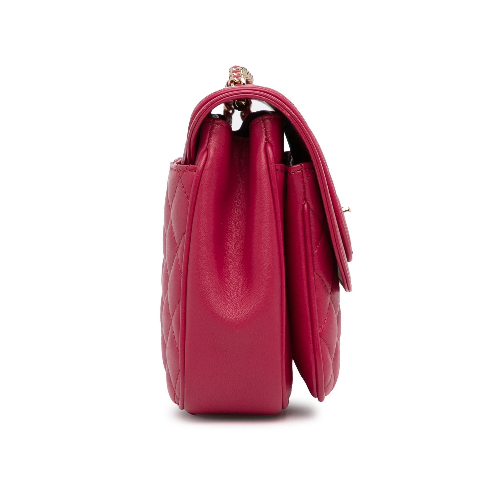 Chanel Small Lambskin Lovely Day Flap Crossbody