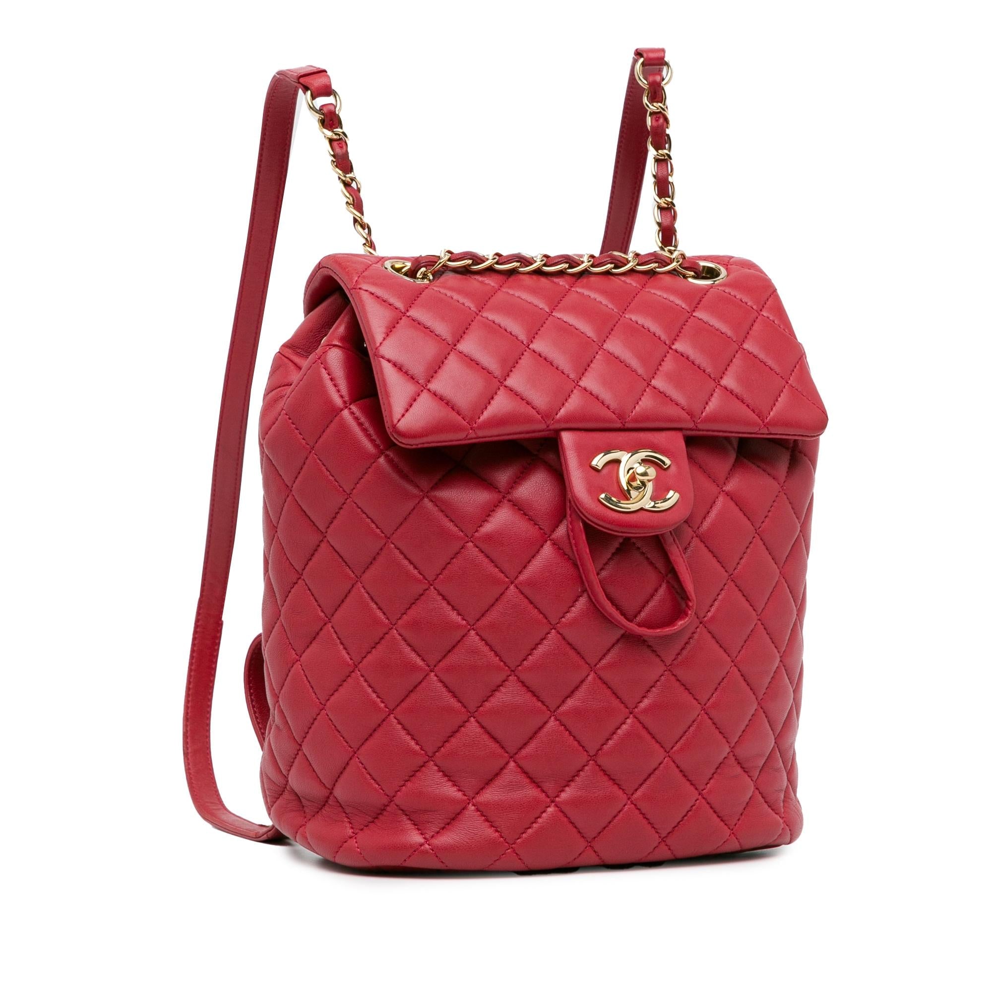 Chanel Small Lambskin Urban Spirit Backpack