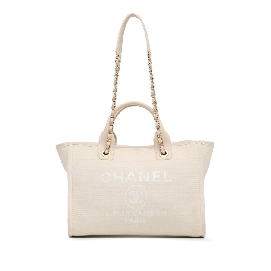 Chanel Small Mixed Fibers Deauville Tote | Studio Nafay