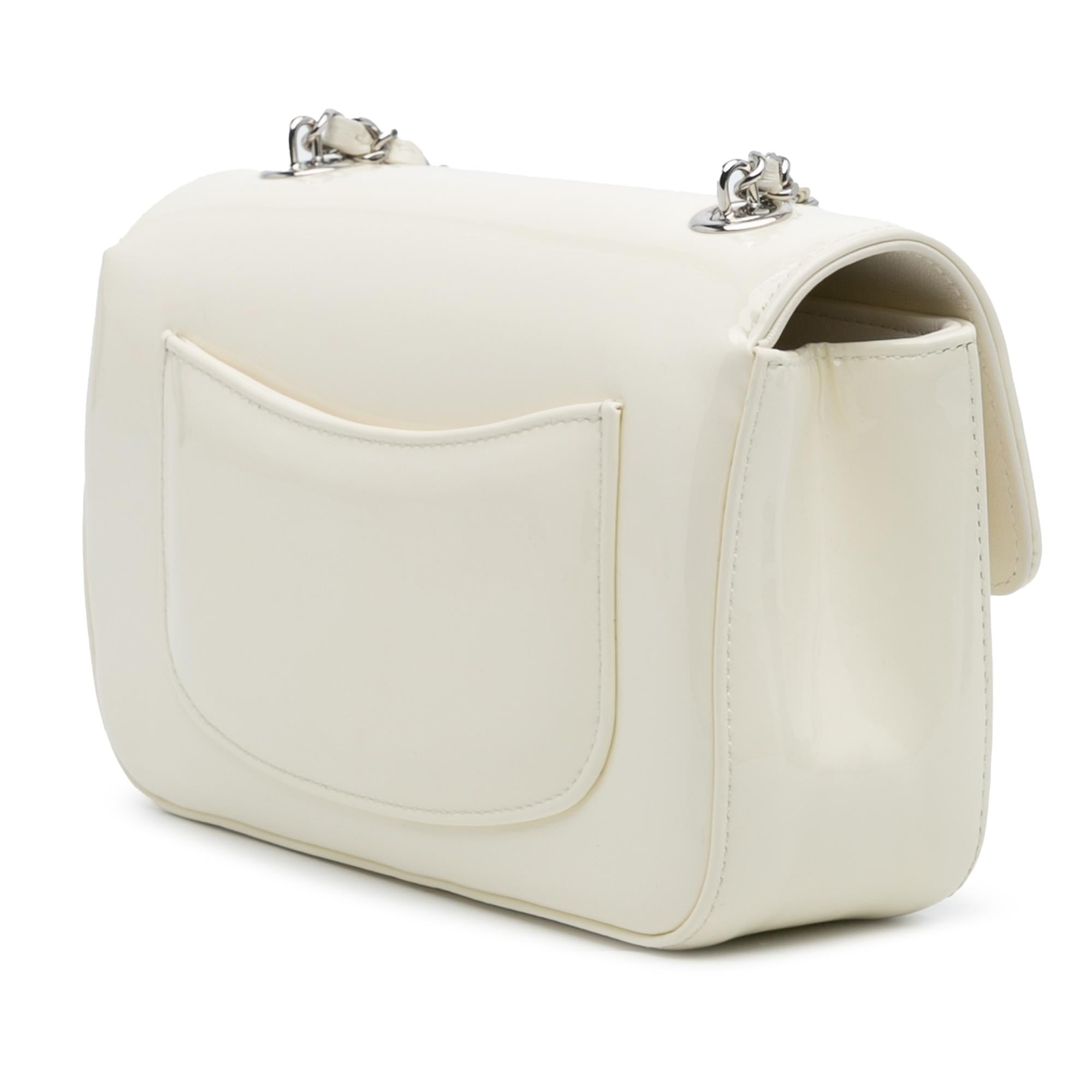 Chanel Small Patent Camellia Single Flap - Product Image 2