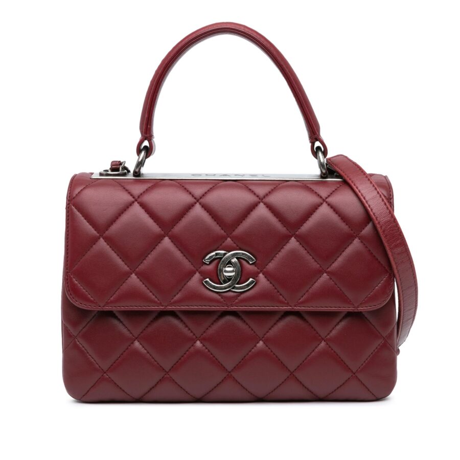 Chanel Small Quilted Lambskin Trendy CC Flap Shoulder Bag | Studio Nafay