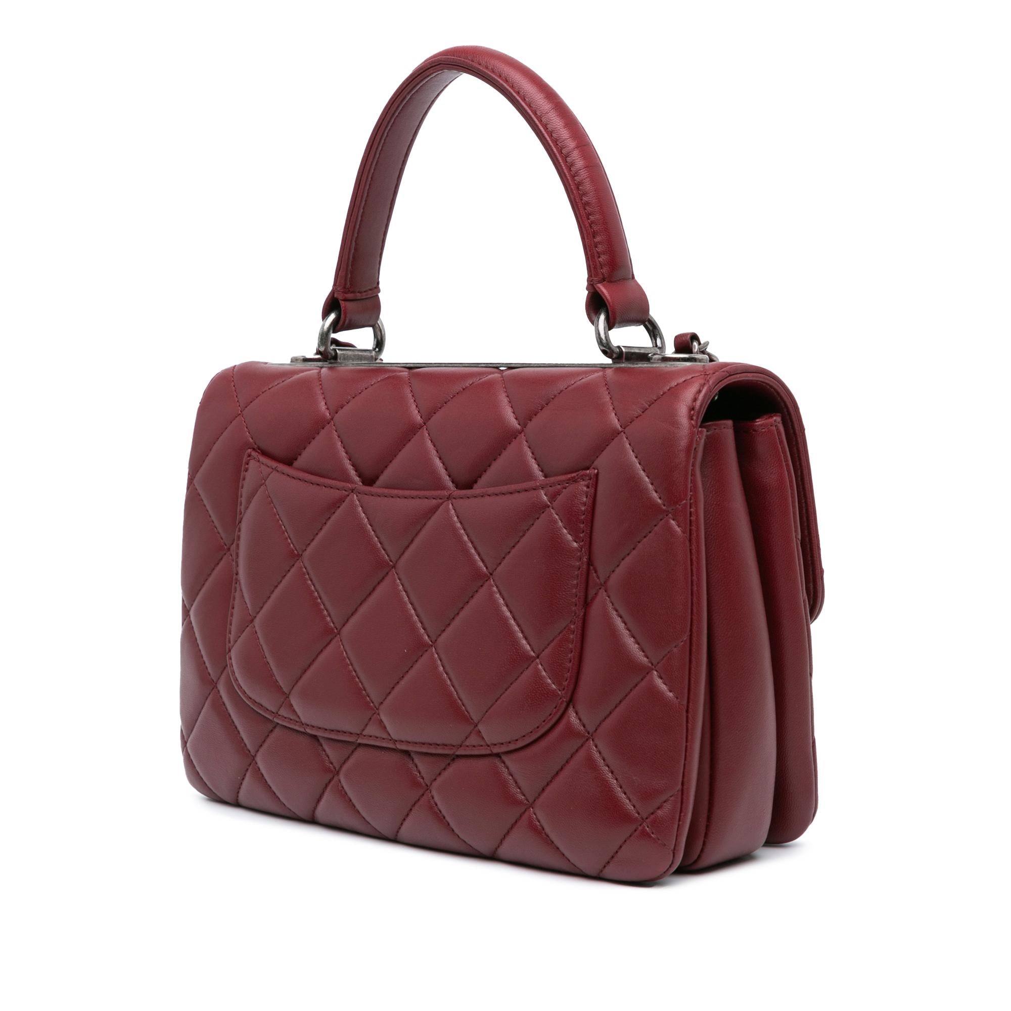 Chanel Small Quilted Lambskin Trendy CC Flap Shoulder Bag