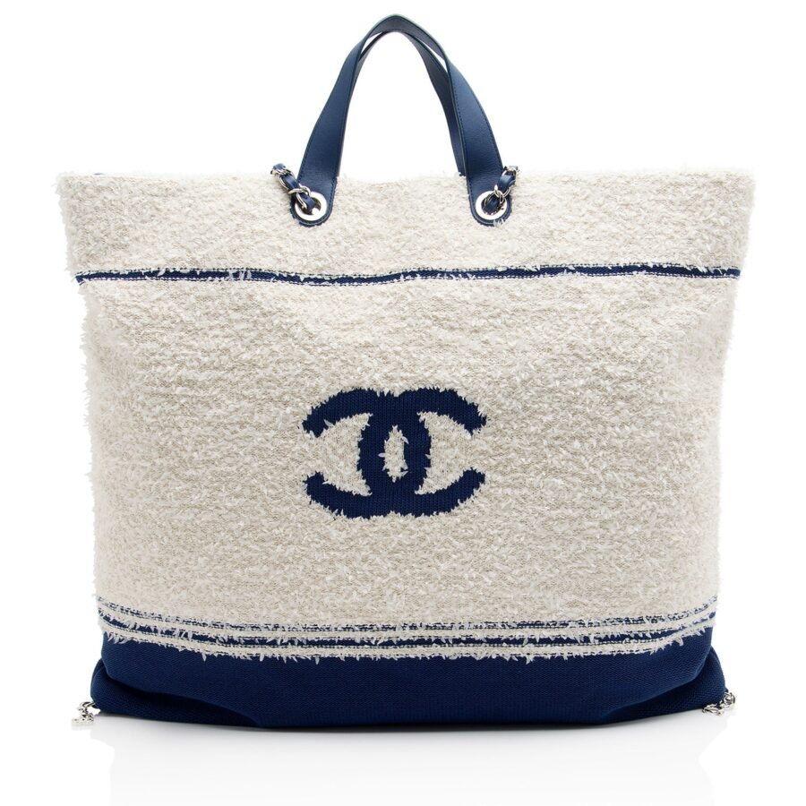 Chanel Terry Cloth Deauville BIarritz Tote | Studio Nafay