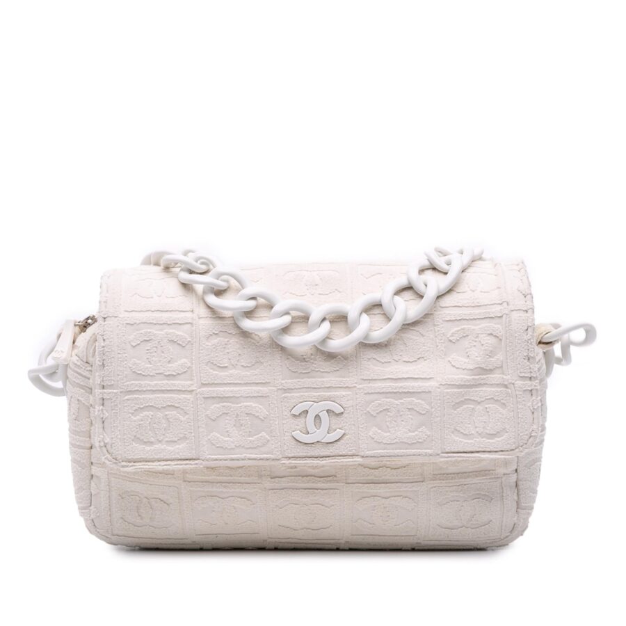 Chanel Terry Cloth Sport Line Flap | Studio Nafay