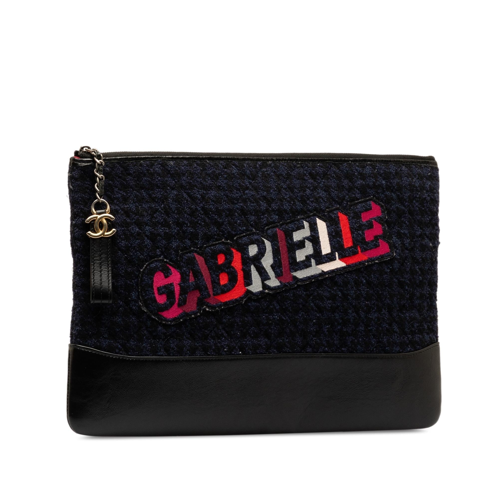 Chanel Tweed Gabrielle Clutch Bag - Product Image 2