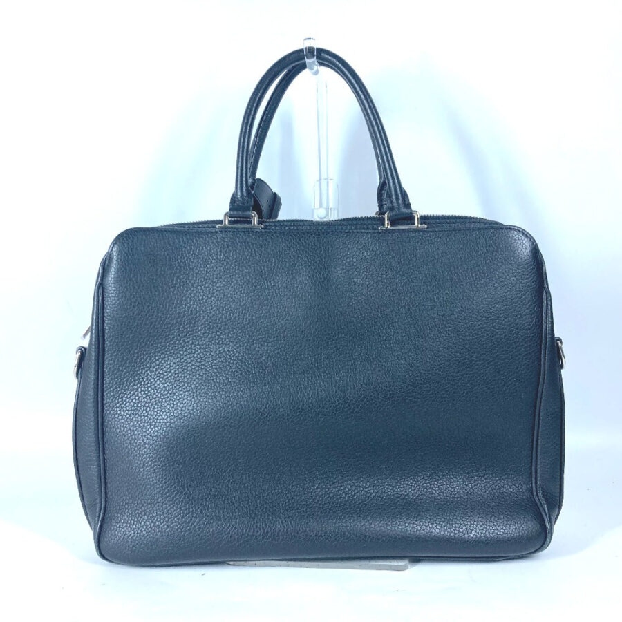 LOUIS VUITTON Business bag Taurillon Clemence Leather black Armando Briefcase PM | Studio Nafay