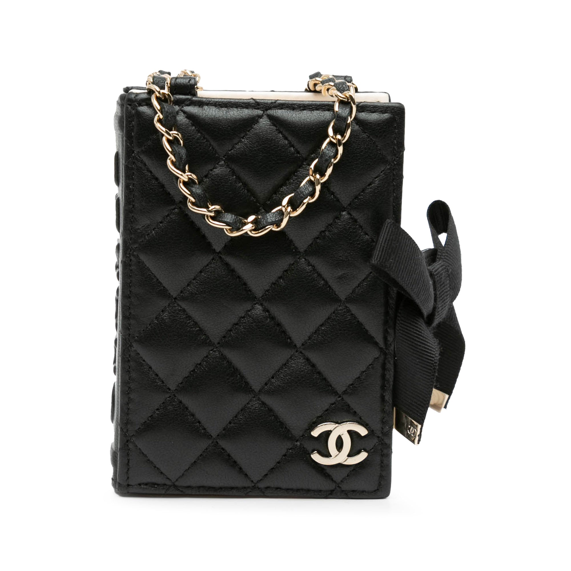 Chanel Lambskin Black Crossbody Bag