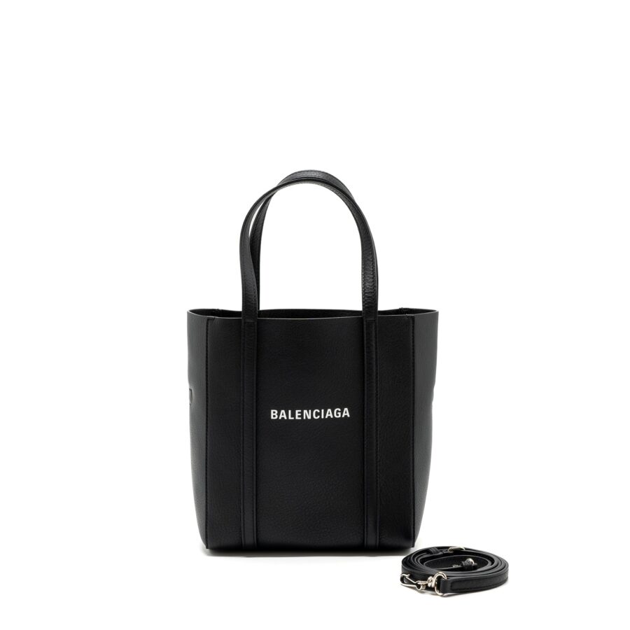 Balenciaga Everyday XXS Tote Bag Calfskin Black SHW | Studio Nafay