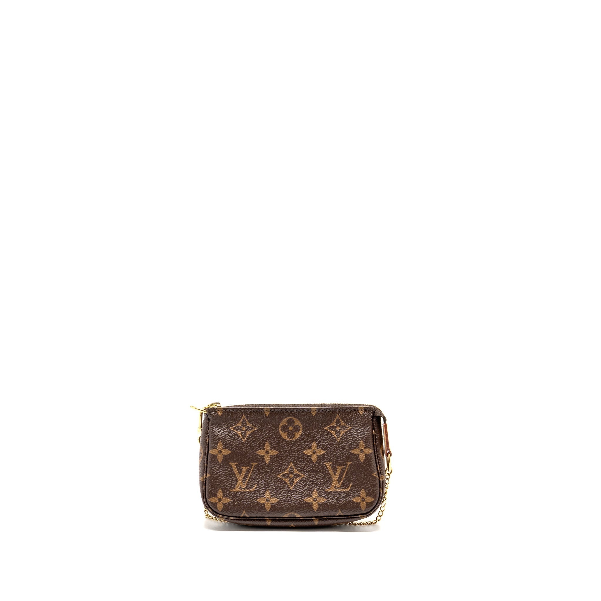 Louis Vuitton Mini Pochette Accessoires Monogram Canvas GHW