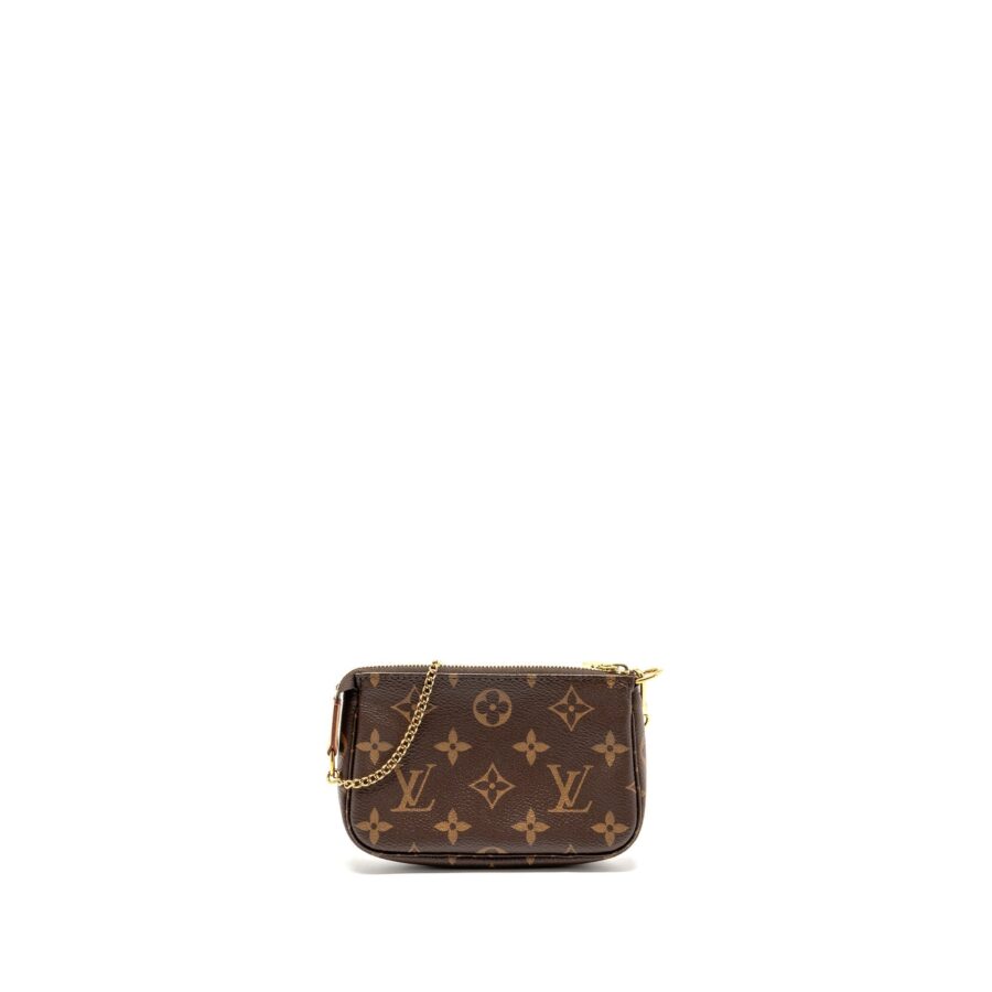 Louis Vuitton Mini Pochette Accessoires Monogram Canvas GHW | Studio Nafay