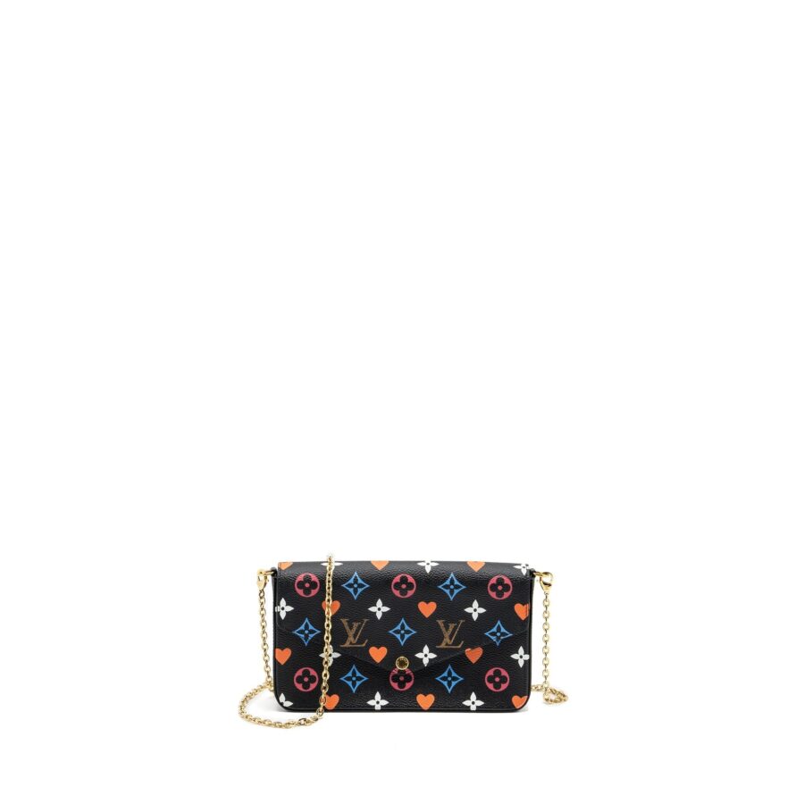 Louis Vuitton Felicie Pochette Game On Limited Edition Monogram Canvas GHW | Studio Nafay