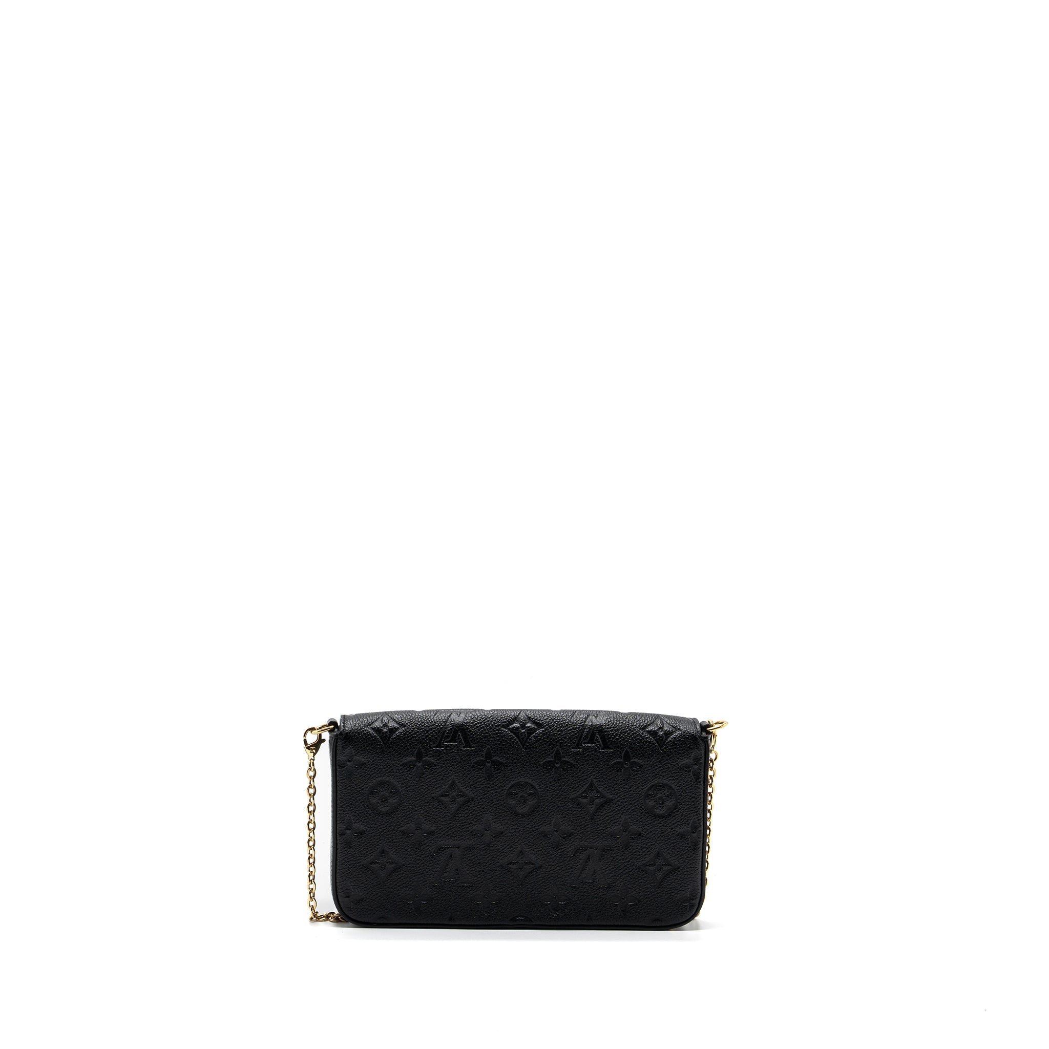Louis Vuitton Felicie Pochette Monogram Empreinte Black GHW(New Version)