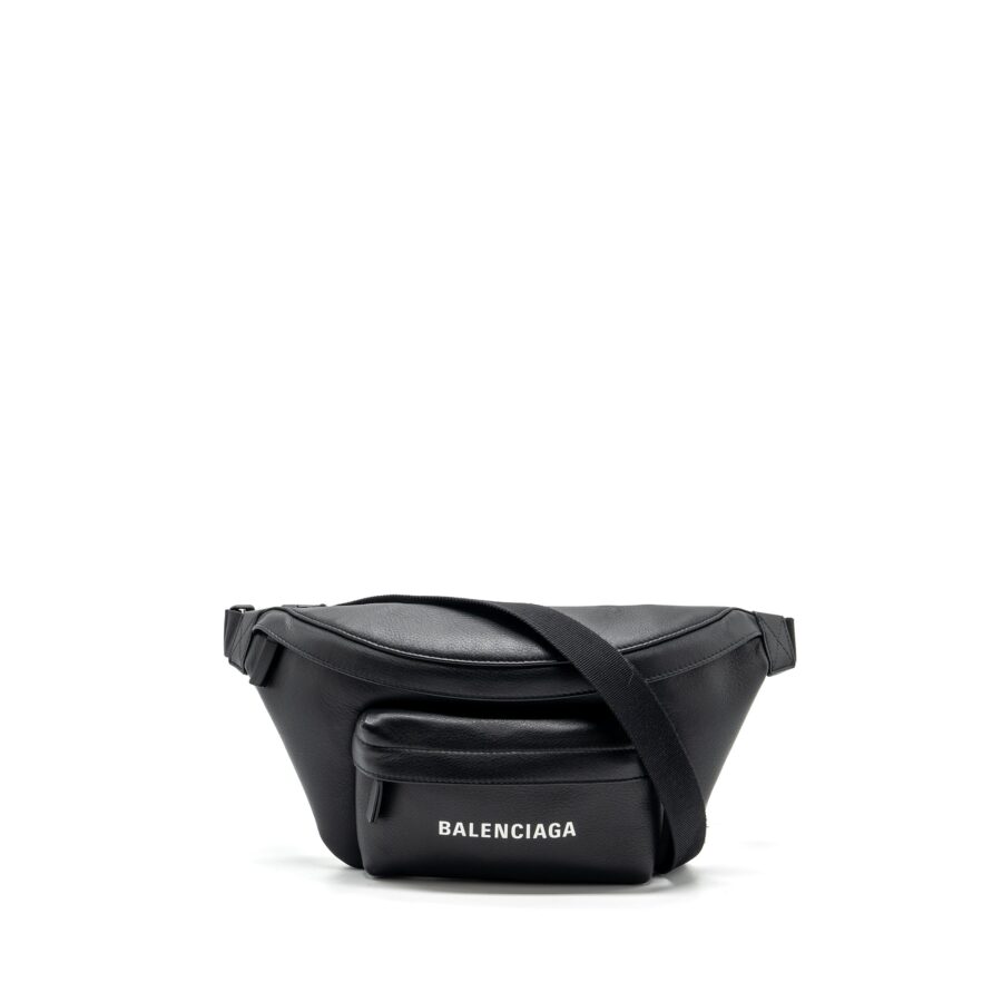 Balenciaga Everyday Beltpack Calfskin Black SHW | Studio Nafay
