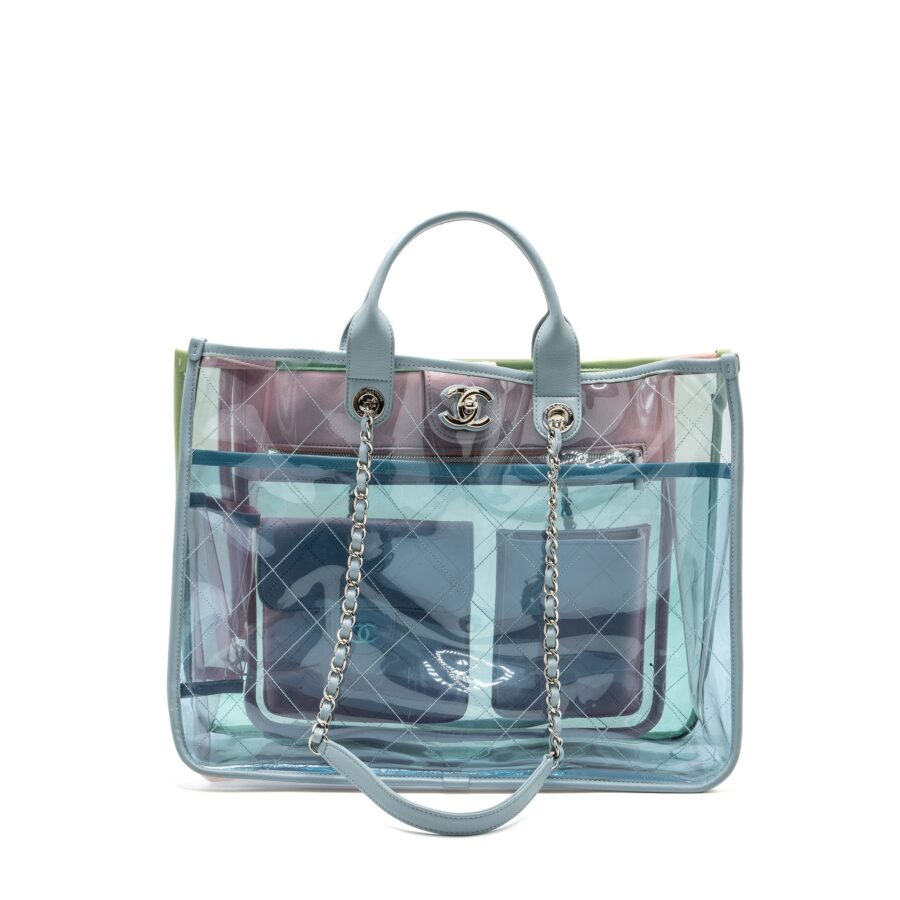 Chanel Coco Splash Tote Bag PVC/Lambskin Multicolour SHW | Studio Nafay