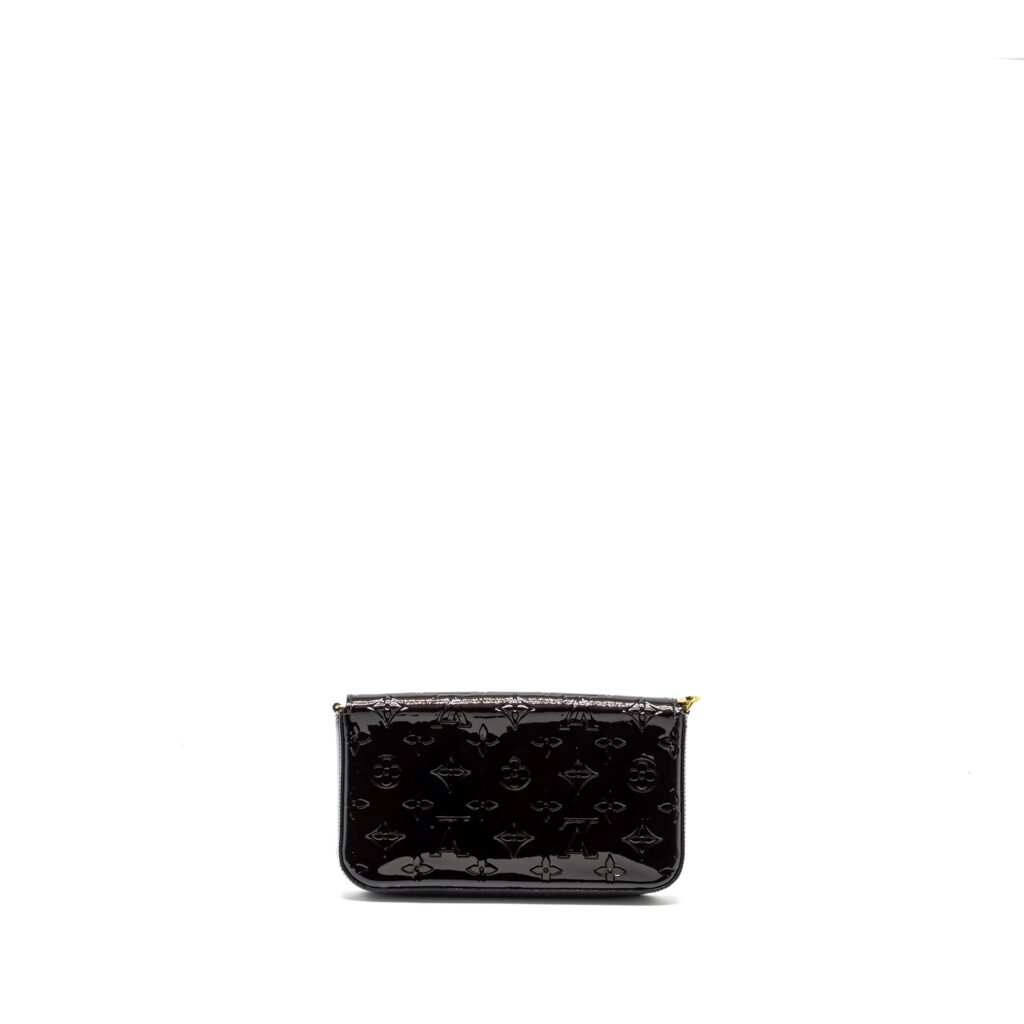 Louis Vuitton Felicie Pochette Monogram Patent Amatante GHW - Product Image 2