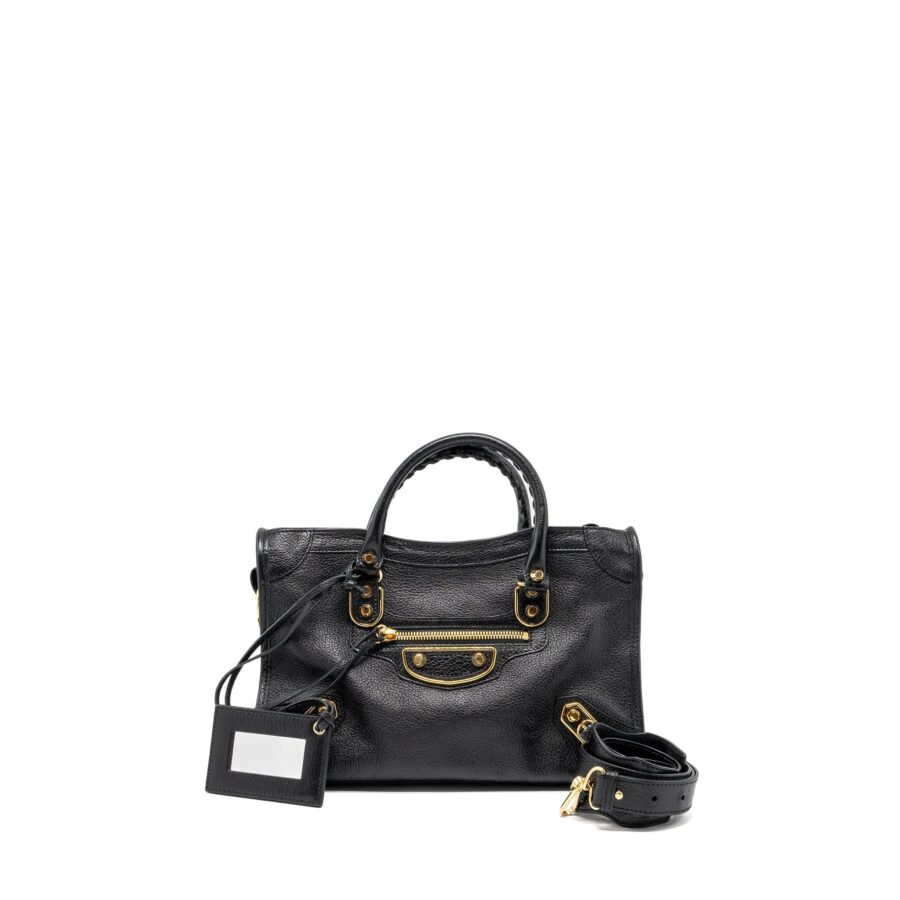 Balenciaga classic city bag Leather black GHW | Studio Nafay