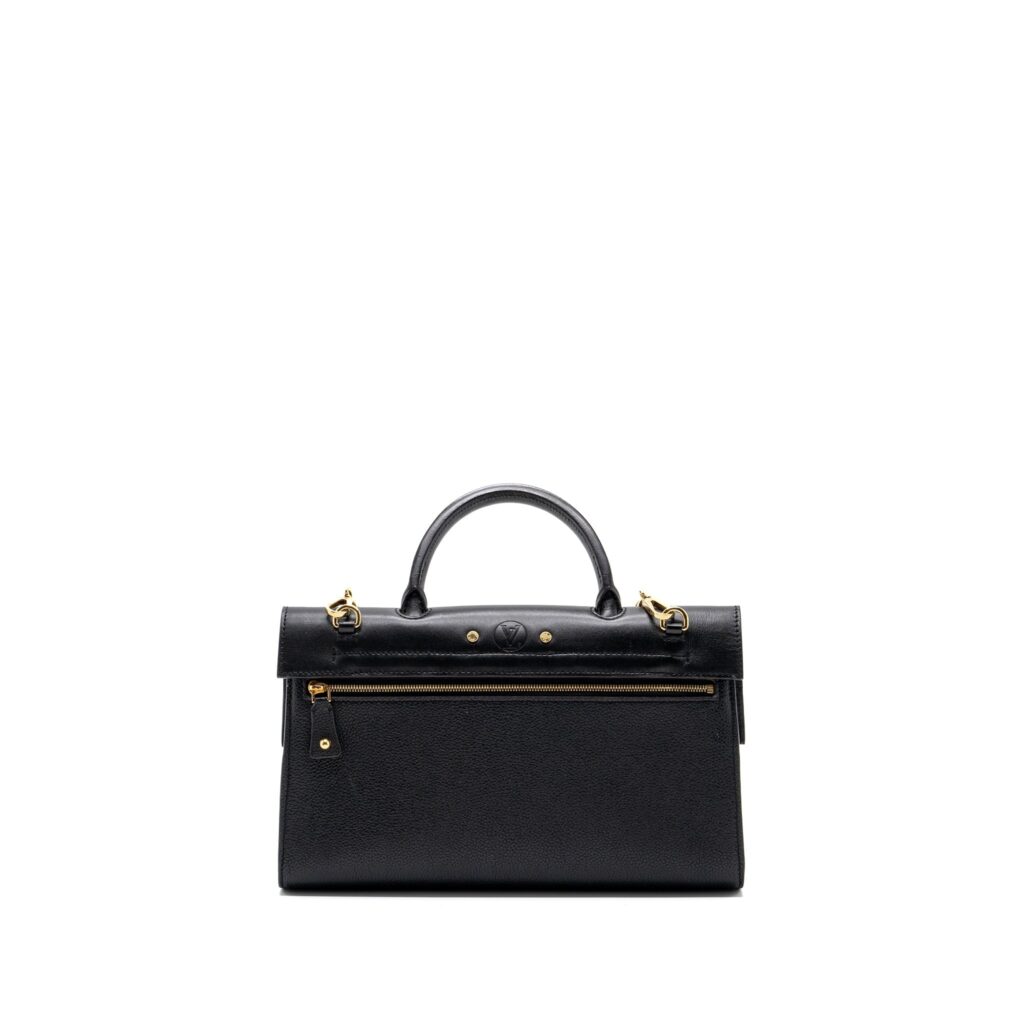Louis Vuitton Flap Shoulder Bag Calfskin Black GHW - Product Image 2
