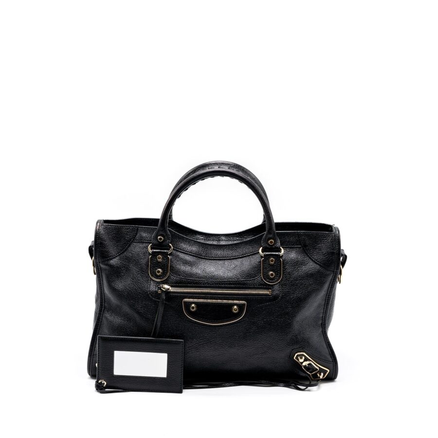 Balenciaga classic city bag black GHW | Studio Nafay