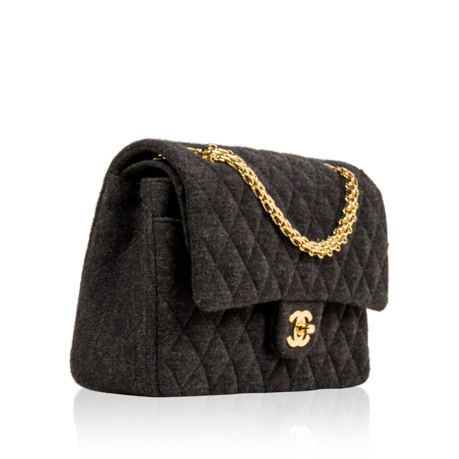 Jersey Classic Flap Bag - Medium | Studio Nafay