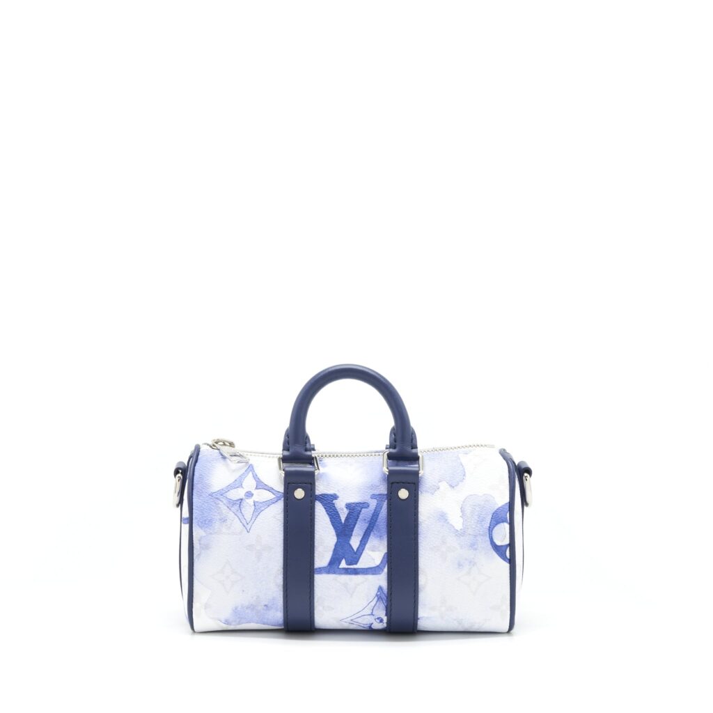 Louis Vuitton Keepall XS Monogram Watercolor Blue Canvas SHW - Product Image 2