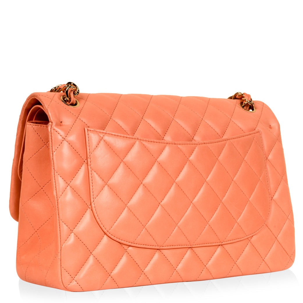 Classic Flap Bag – Jumbo – Peach