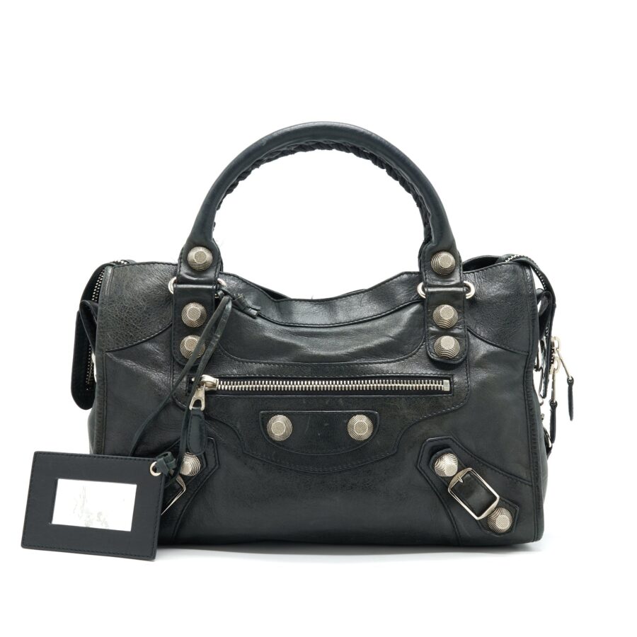 Balenciaga Giant City in Black SHW | Studio Nafay