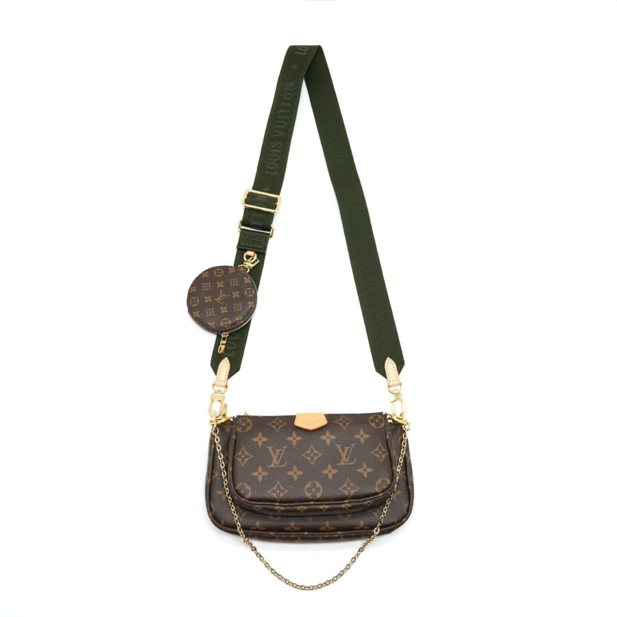 Louis Vuitton Multi Pochette With Khaki Strap | Studio Nafay