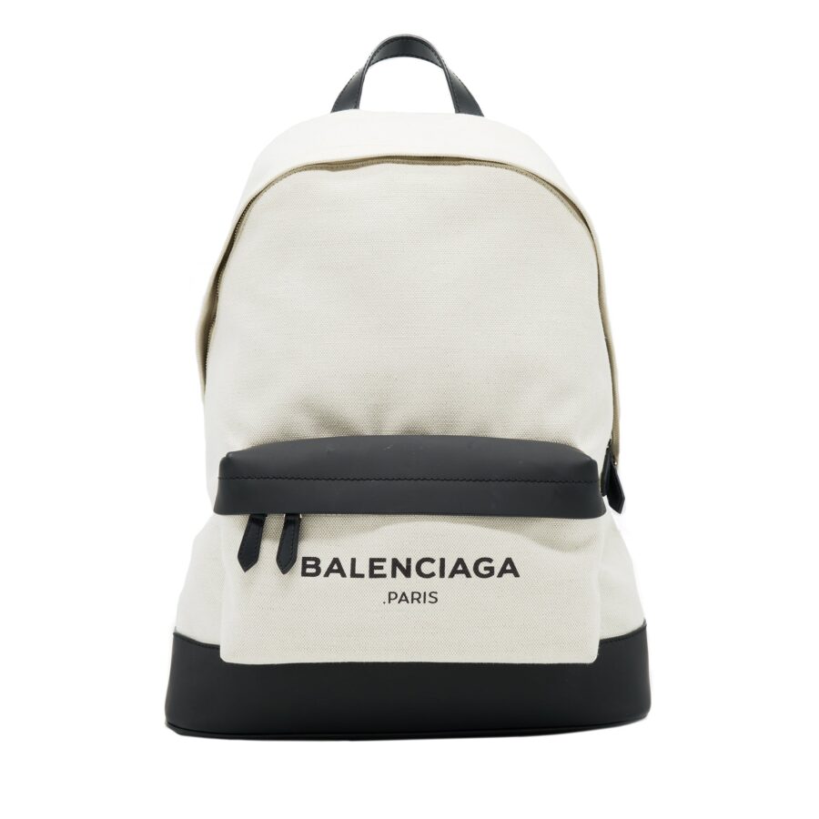 Balenciaga Canvas Backpack Black | Studio Nafay