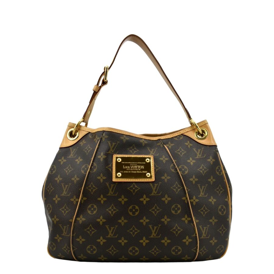 LOUIS VUITTON Galliera PM Monogram Canvas Hobo Shoulder Bag Brown | Studio Nafay