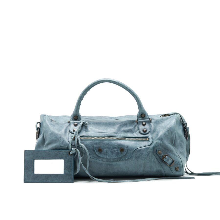 BALENCIAGA Classic Twiggy Leather Tote Bag | Studio Nafay