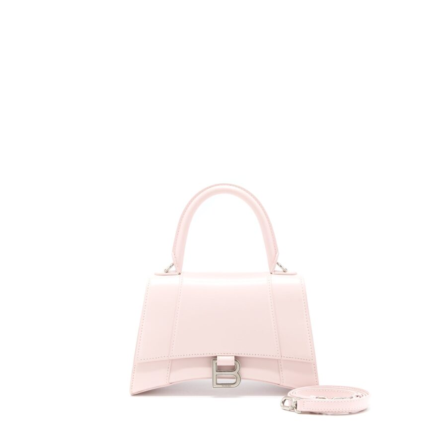 Balenciaga Hourglass S Calfskin Pink SHW | Studio Nafay