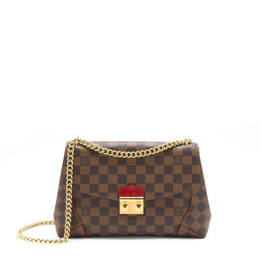 Louis Vuitton Flap Chain Bag Damier Ebene GHW | Studio Nafay
