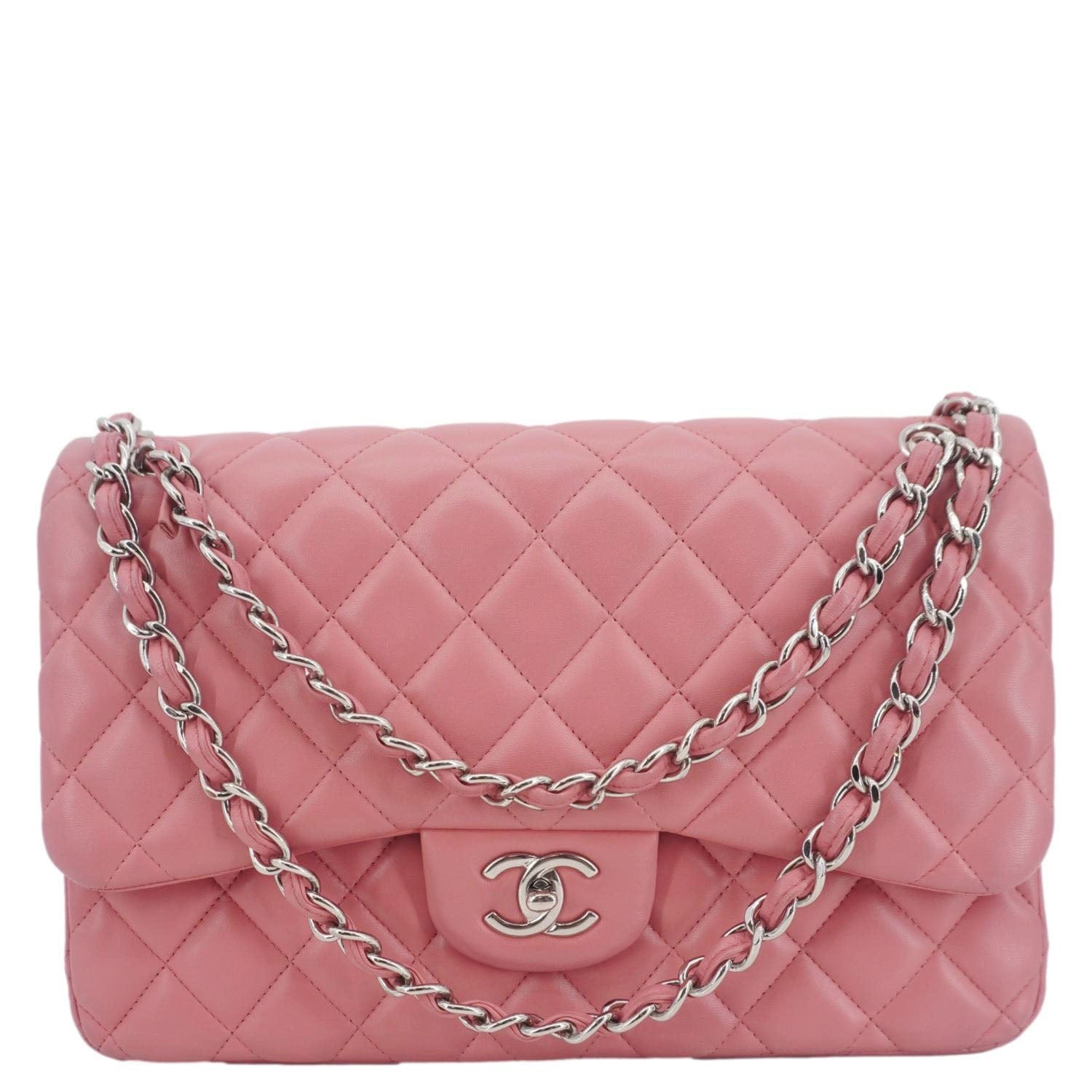Chanel Leather Pink Crossbody Bag Style 4