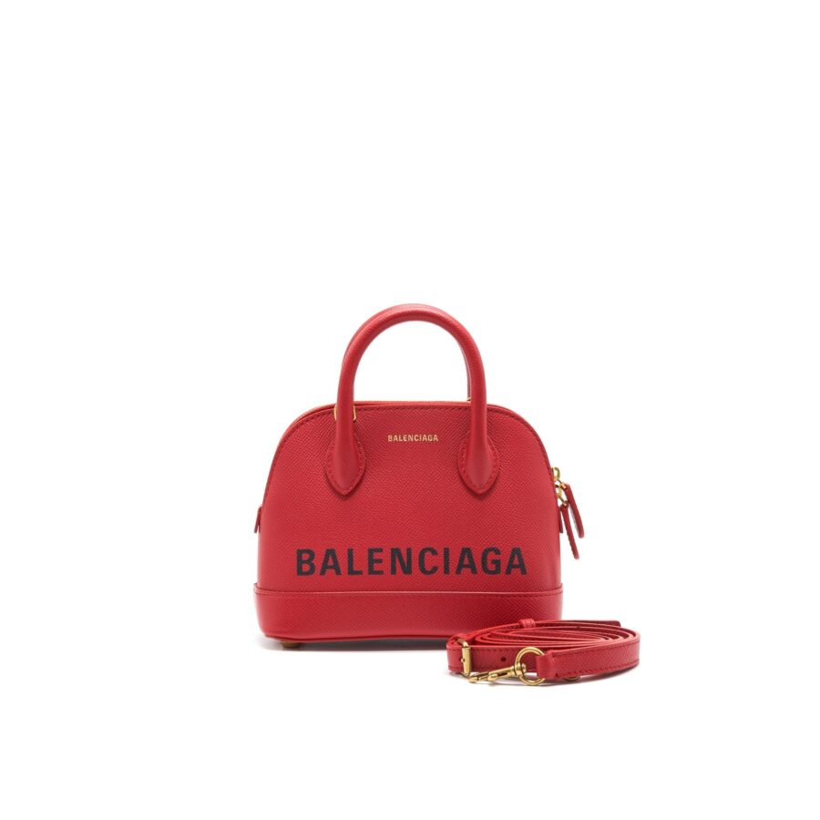 Balenciaga Ville Top Handle Tote Bag XXS Red | Studio Nafay