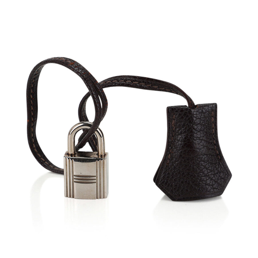 Hermes Birkin 35 Bag Cocoan Brown Chevre Leather with Palladium Hardware | Studio Nafay