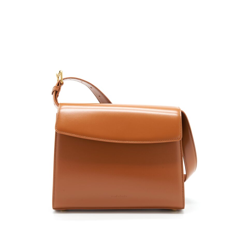 Balenciaga Ghost Medium Shoulder Bag Calfskin Caramel GHW | Studio Nafay