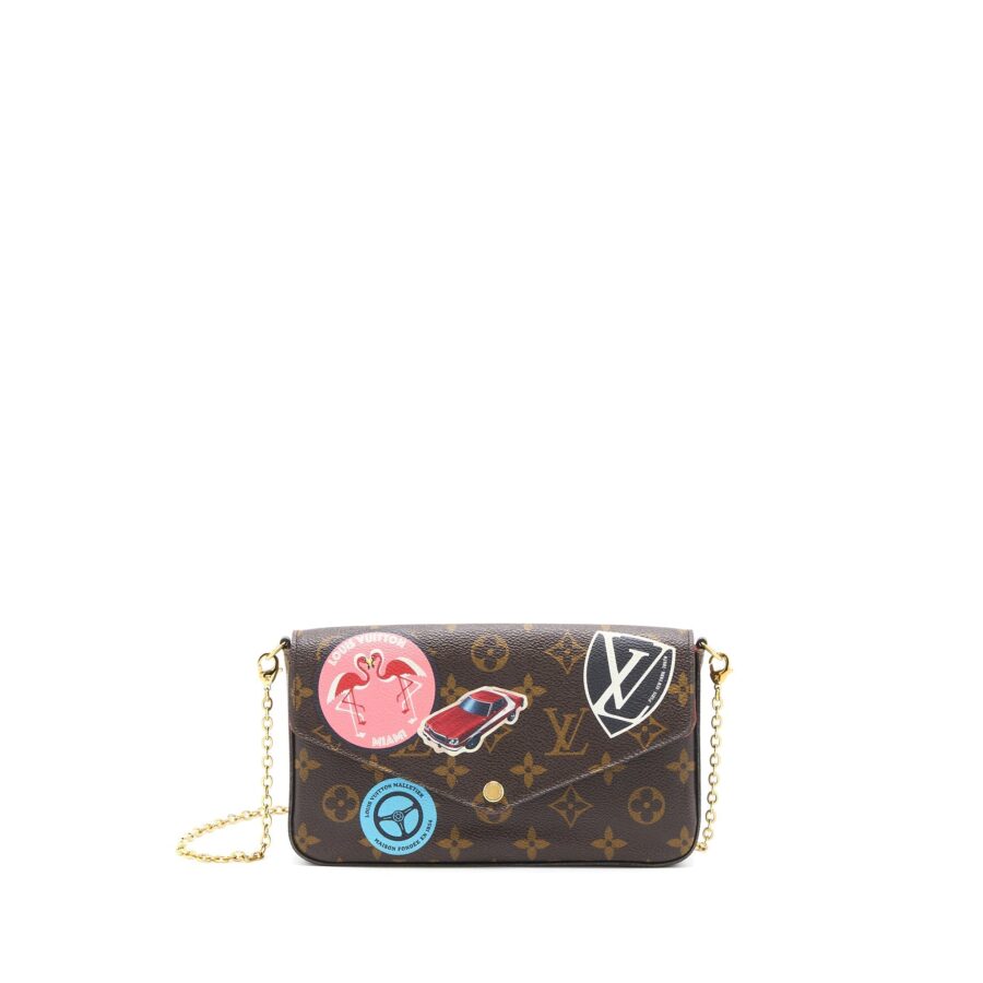 Louis Vuitton Felicie Pochette Limited Edition Monogram Canvas GHW | Studio Nafay