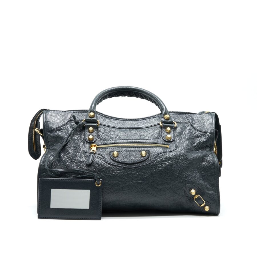 BALENCIAGA GIANT CITY DARK GREY GHW | Studio Nafay