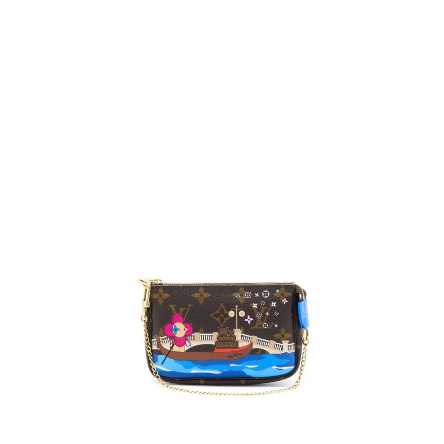 Louis Vuitton Mini Pochette Accessories Limited Edition Monogram Canvas GHW | Studio Nafay