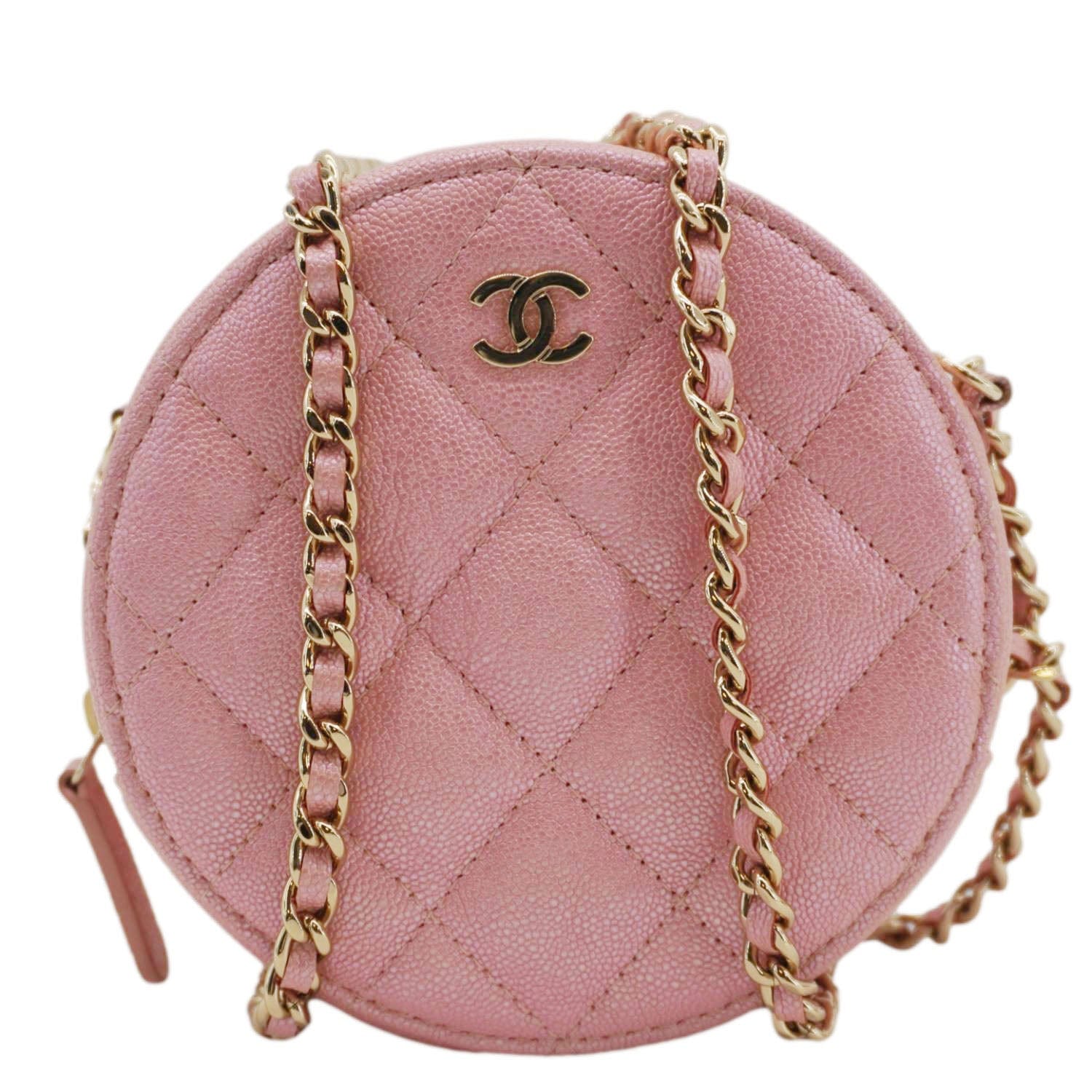 Chanel Leather Pink Crossbody Bag Style 2