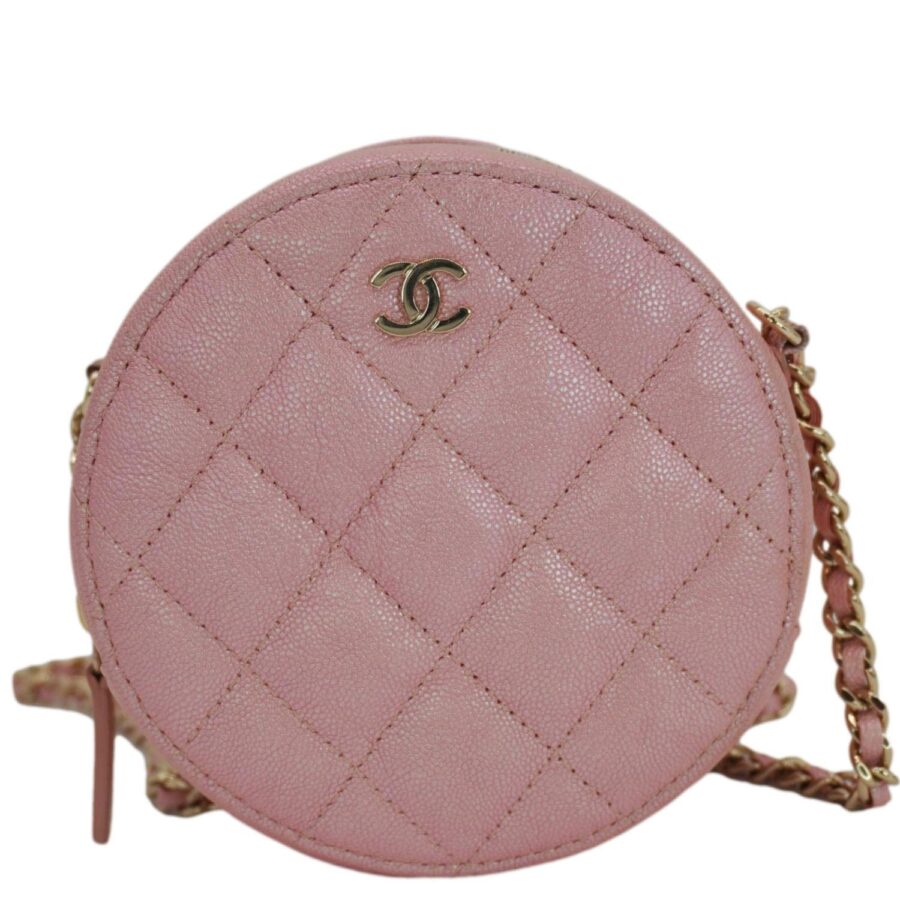 Chanel Leather Pink Crossbody Bag Style 2 | Studio Nafay