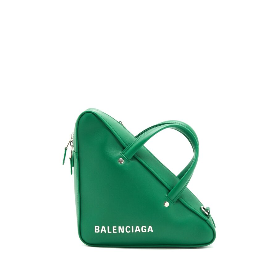 Balenciaga Triangle duffle bag green shw | Studio Nafay