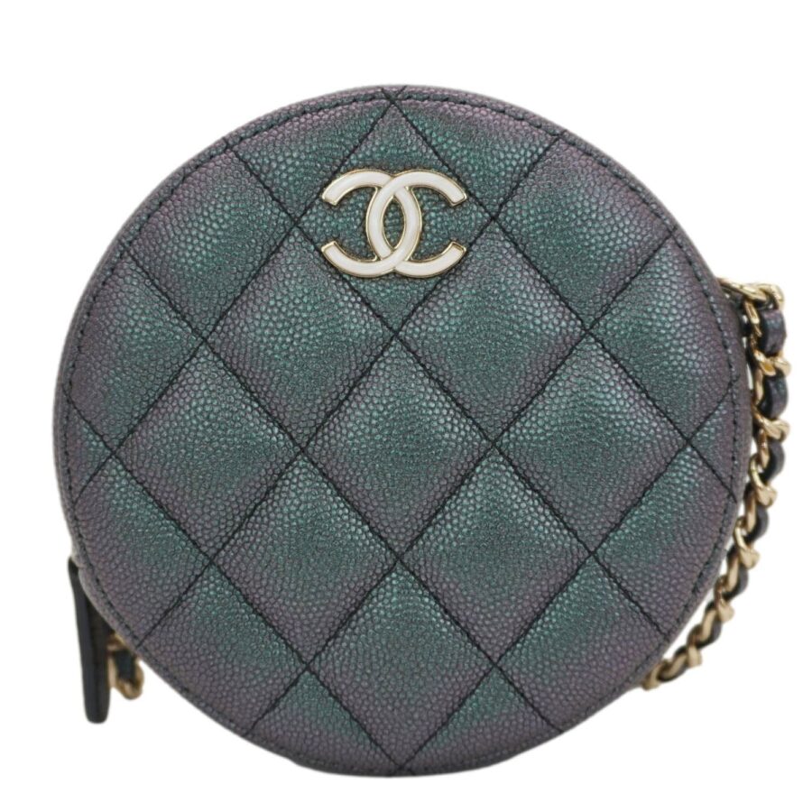 Chanel Leather Green Crossbody Bag Style 3 | Studio Nafay