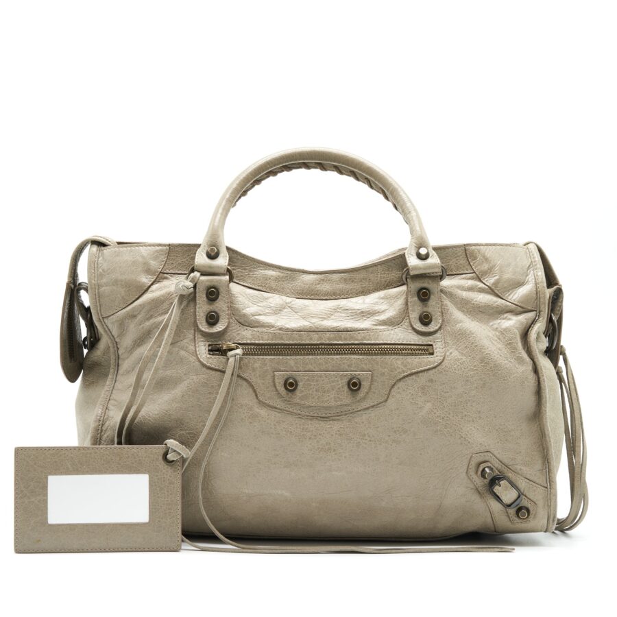 Balenciaga Classic City Bag Grey | Studio Nafay