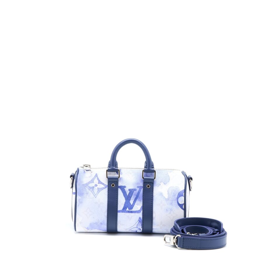 Louis Vuitton Keepall XS Monogram Watercolour Blue Canvas SHW | Studio Nafay