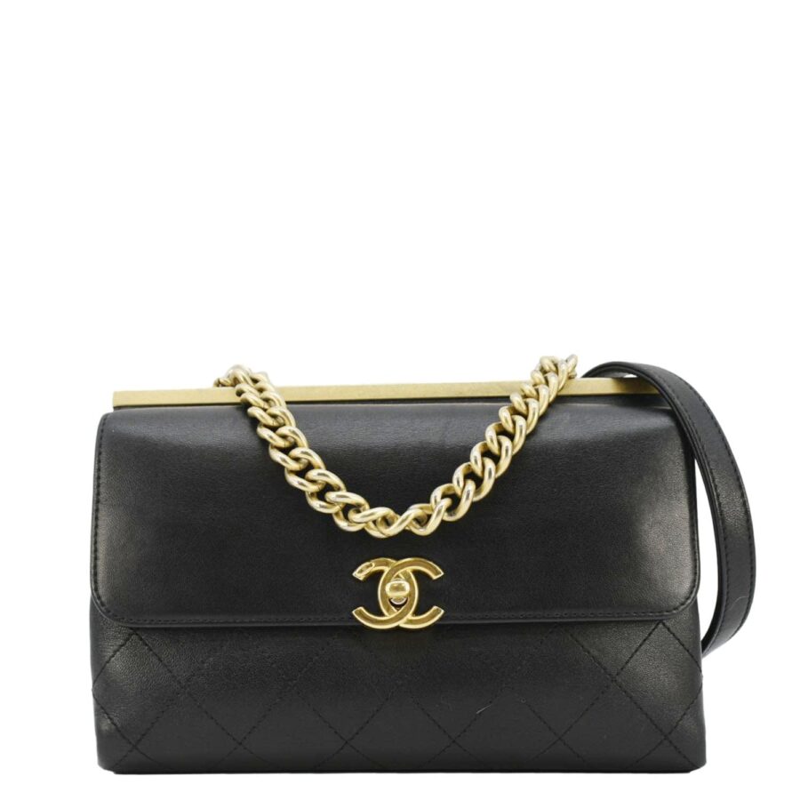 Chanel Leather Black Crossbody Bag Style 4 | Studio Nafay